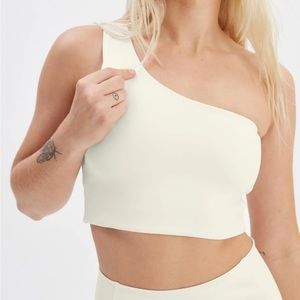 Bianca One Shoulder Bra Girlfriend Collective